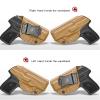 Amberide Ruger LC9/LC9s/LC380/EC9s IWB Holster,Kydex-Boltaron Inside Waistband Fit Ruger LC9 Series 9mm/.380,Secure Retention,Quick Draw,030 Cant view 2
