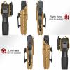 Amberide Ruger LC9/LC9s/LC380/EC9s IWB Holster,Kydex-Boltaron Inside Waistband Fit Ruger LC9 Series 9mm/.380,Secure Retention,Quick Draw,030 Cant view 3