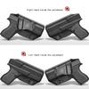 Amberide Glock 42 IWB Holster,Kydex-Boltaron Inside Waistband Fit Glock 42 .380,Secure Retention,Quick Draw,030 Cant view 2