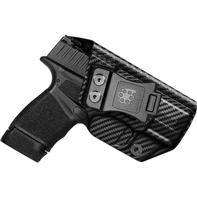 Amberide Springfield Hellcat IWB Holster,Kydex-Boltaron Inside Waistband Fit Springfield Armory Hellcat 9mm,Secure Retention,Quick Draw,030Adjustable Cant