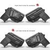 Amberide Bodyguard 380 IWB Holster, Kydex-Boltaron Inside Waistband Holster for S&W Bodyguard 380 .380 Auto Pistol (Non-Laser Model), Secure Retention, 030 Adjustable Cant view 2