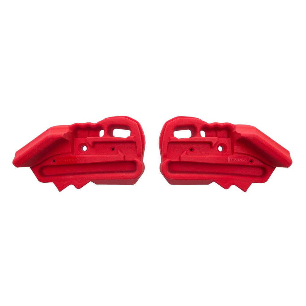 TRANGO Rock Prodigy Hangboard - Finger Training Board for Rock Climbing, Build Finger Strength, Home Training Board, Pivot Red