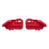 TRANGO Rock Prodigy Hangboard - Finger Training Board for Rock Climbing, Build Finger Strength, Home Training Board, Pivot Red view 1