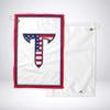 greeklife.store Troy University Golf Towel - Microfiber Towel 11" X 18" Size Face Towel and Sport Towel - This Microfiber Travel Towel Perfect for Schools, Sports, Gyms Golf Courses view 1