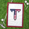 greeklife.store Troy University Golf Towel - Microfiber Towel 11" X 18" Size Face Towel and Sport Towel - This Microfiber Travel Towel Perfect for Schools, Sports, Gyms Golf Courses view 2