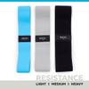 Bosu Fabric Resistance Bands (3 Pack), Multi (72-6920) view 2