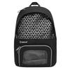 RIP-IT | Women's Pro Black & Silver Soccer Backpack with Padded Adjustable Straps | Ventilated Pockets, Water Resistant Bonnet, & Soccer Ball Compartment view 1
