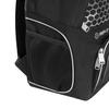 RIP-IT | Women's Pro Black & Silver Soccer Backpack with Padded Adjustable Straps | Ventilated Pockets, Water Resistant Bonnet, & Soccer Ball Compartment view 4