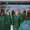 Endea Church Shiny Choir Robe (48 (5'3" - 5'5"), Hunter Green) view 2