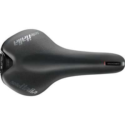 Selle Italia, Flite Boost Kit Carbonio, Saddle, 248 x 145mm, Unisex, 180g, Black