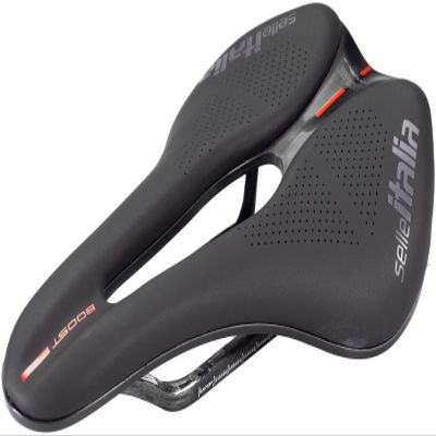 Selle Italia, Novus Evo Boost Kit Carbonio Superflow, Saddle, 248 x 145mm, Unisex, 165g, Black