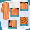 Endea Church Shiny Choir Robe (45 (5'0" - 5'2"), Orange) view 3