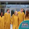 Endea Church Shiny Choir Robe (57XL (6'0" - 6'2"), Purple) view 2