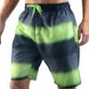 Kanu Surf Men's Mirage Swim Trunks (Regular & Extended Sizes), Zipline Black/Green, 4X view 1