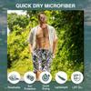 Kanu Surf mens Mirage (Regular & Extended Sizes) fashion swim trunks, Seafoam Black, 3X US view 2