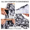 Kanu Surf mens Mirage (Regular & Extended Sizes) fashion swim trunks, Seafoam Black, 3X US view 3