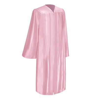 Endea Church Shiny Choir Robe (51 (5'6" - 5'8"), Pink)