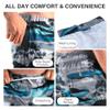 Kanu Surf Men's Havana Swim Trunks (Regular & Extended Sizes), Islands Black/Aqua, Small view 3