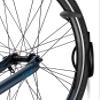 Schwinn Wall Mount Bike Hanger, Space Saving Vertical Garage Storage for Bicycle, Fits Up to 3 Inch Tire Width, Can Hold Up to 50 lbs., Hangs One Bike, Black view 2