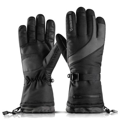 FUFU Gloves Winter Thermal Windproof Gloves, Touchscreen Gloves, for Cold Weather, Skiing Cycling, Running Hiking