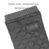 FUFU Gloves Winter Warm Gloves, Anti Slip Touch Screen Gloves Windproof Thermal Gloves Cold Weather Cycling Gloves (Color : B) view 4