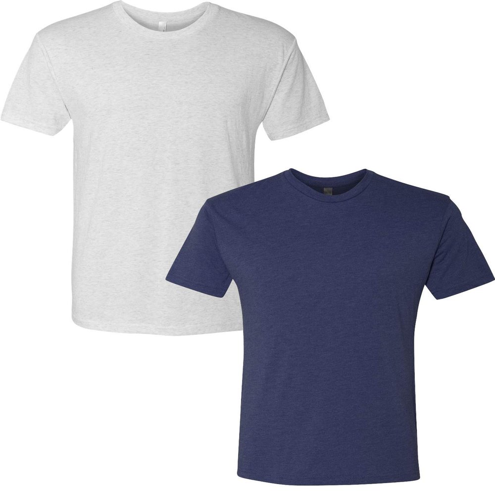 Next Level Premium 6010 Men's Tri-Blend Crew Premium Tee Pack of 2