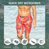 Kanu Surf Men's Infinite Swim Trunks (Regular & Extended Sizes), Paradise Coral, Medium view 3