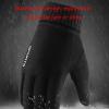 FUFU Gloves Touch Screen Anti-Slip Lightweight Gloves Liners for Cycling Biking Sporting Driving, Running Gloves (Color : Black) view 4
