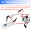 AMEYXGS Bow Vise for Compound Bow 360 Adjustable Bow Mount Tool Compound Bow Press Bow Vice with Level Tuning Kit Maintenance Accessories view 3