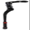 Schwinn Rear Mounted Kickstand, Black, Fits Most Adult Bikes, Durable Aluminum Alloy, Adjustable Height, Easy Installation, Anti-Slip Foot Pad, Attachment Hardware Included, Kickstand for Adult Bike view 1