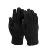 FUFU Gloves Thick Knitted Winter Warm Gloves with Touch Screen, Elastic Cuffs, Knitted Elastic Material (Color : Black) view 1