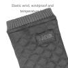 FUFU Gloves Winter Warm Gloves, Anti Slip Touch Screen Gloves Windproof Thermal Gloves Cold Weather Cycling Gloves (Color : A) view 4