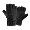 FUFU Gloves Thick Warm Fingerless Gloves Unisex Winter Stretchy Knit Half Finger Gloves (Color : A, Size : L) view 1