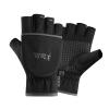 FUFU Gloves Thick Warm Fingerless Gloves Unisex Winter Stretchy Knit Half Finger Gloves (Color : B, Size : L) view 1