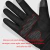 FUFU Gloves Cycling Gloves Outdoor Windproof Touchscreen Anti-Slip Shock-Absorbing Pad Bicycle Biking Gloves (Color : Black) view 2
