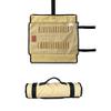 CAMPINGMOON Cotton Canvas Tent Stake Case Storage Bag Max 11.81/30cm in Length Beige Color B126 view 1