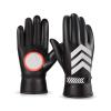 FUFU Gloves Winter Warm Gloves Touch Screen Bicycle Gloves Warm Anti-Skid Windproof Running Gloves (Color : Black) view 1