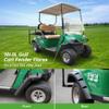 10L0L 4PCS Golf Cart Fender Flares, Exact Fit for Standard EZGO TXT 1996-2013, Impact-Resistant ABS Plastic Mud Guards with Reflectors & Stainless Steel Hardware - Not for Modified Carts view 3