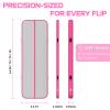 CHAMPIONPLUS 10ft 13ft 16ft 20ft Tumble Track Tumbling Mat Inflatable Gymnastics Air Mat 4/8 inches Thickness for Home Training Cheerleading Yoga Hot Pink 13'x3.3'x4'' view 2