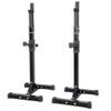 ANT MARCH Pair of Adjustable Height 45"-70" Professional Portable Dumbbell Racks Sturdy Steel Squat Rack Barbell Free Bench Press Stands Home Gym Load 660Lbs Dipping Station  view 1