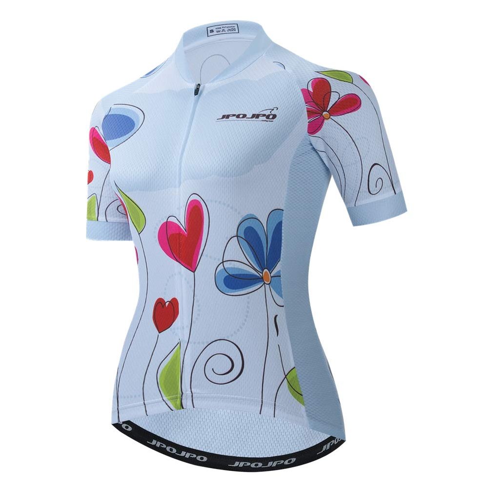Women Cycling Jersey Short Sleeve Shirt Mountain Bike Top Clothing