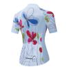 Women Cycling Jersey Short Sleeve Shirt Mountain Bike Top Clothing view 2
