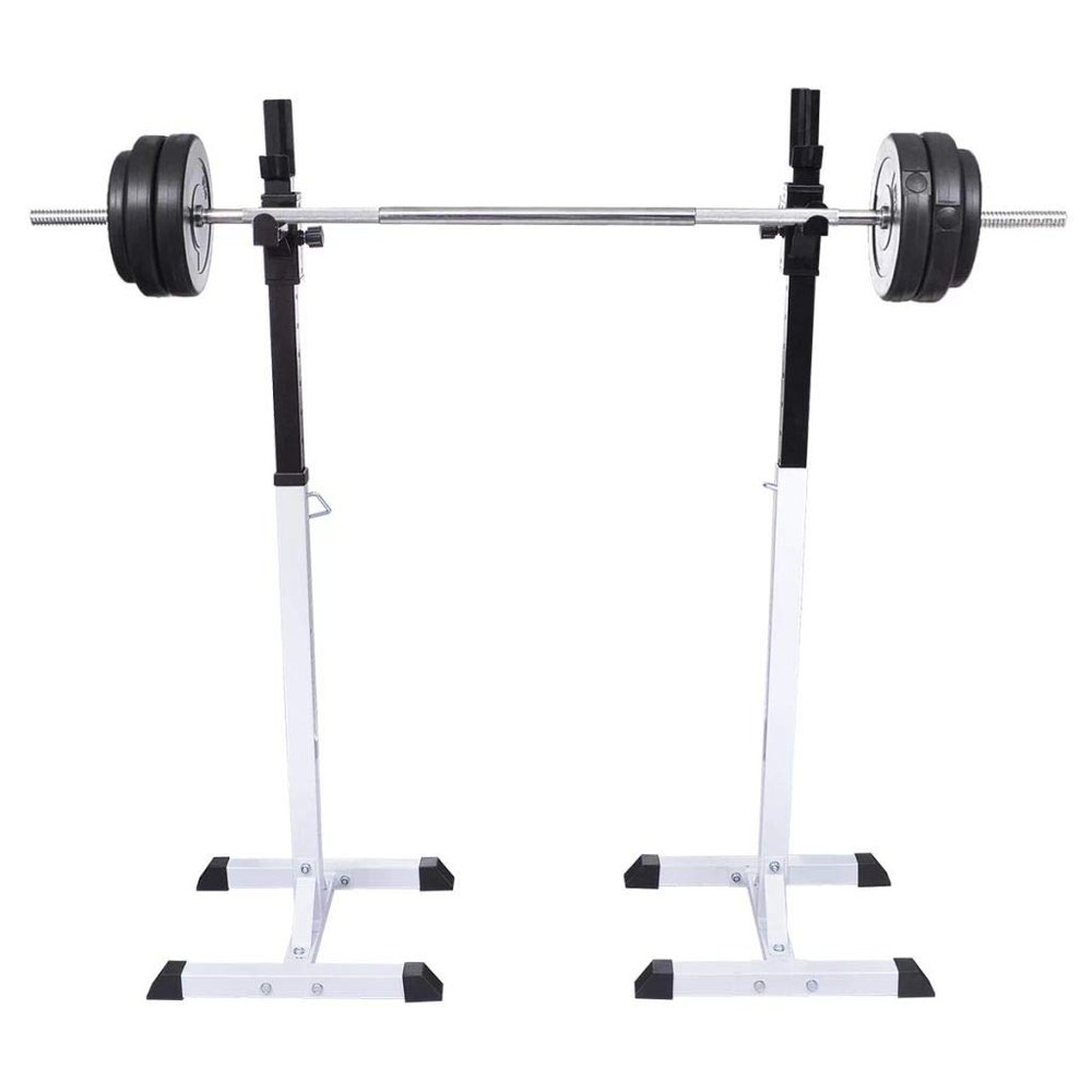 FAMIROSA Squat Barbell Rack Set