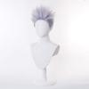 Shancon Anime Satoru Gojo Wig Styled Cosplay Spikier Light Purple Short Party Hair Halloween Props Accessory Men view 3