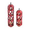 AMEYXGS Archery Compound Bow Stabilizer 2/3/4/5/6 Inch Aluminum Stabilizer Bow Shock Absorber Vibration Dampening for Compound Bow Shooting Hunting (Red, 6 inch) view 2