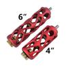 AMEYXGS Archery Compound Bow Stabilizer 2/3/4/5/6 Inch Aluminum Stabilizer Bow Shock Absorber Vibration Dampening for Compound Bow Shooting Hunting (Red, 6 inch) view 3