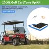 10L0L Golf Cart Tune Up Kit for Yamaha G16 G19 G20 G21 G22 G29 Drive Gas Vehicles 1996-up with 301cc/357cc Engine, Air Filter JN6-E4450-01 JN6-E445E-00, Fuel Filter, Spark Plug view 4