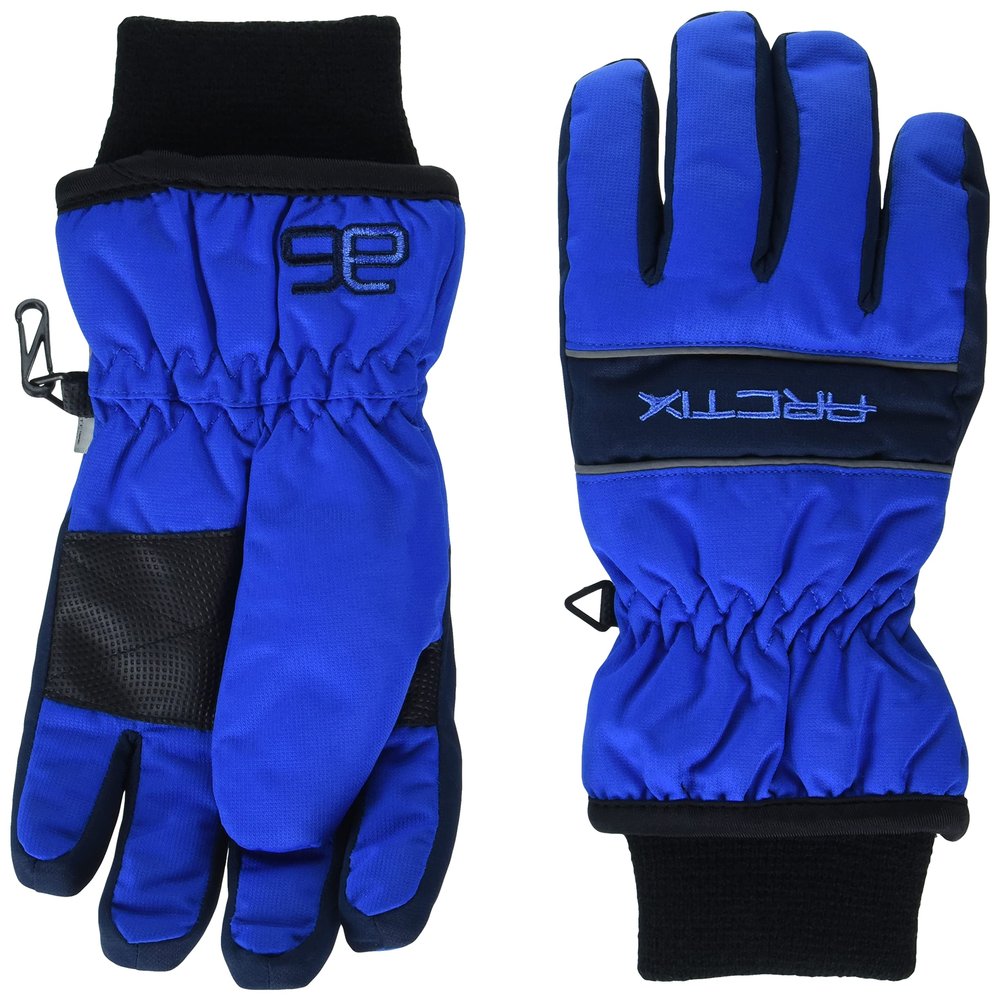 Arctix Kids Whiteout Insulated Ski Gloves, Nautical Blue, Medium