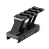 ohhunt Riser Mount 1 inch Hight Picatinny Rail Cantilever Design Black view 1