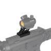 ohhunt Riser Mount 1 inch Hight Picatinny Rail Cantilever Design Black view 2